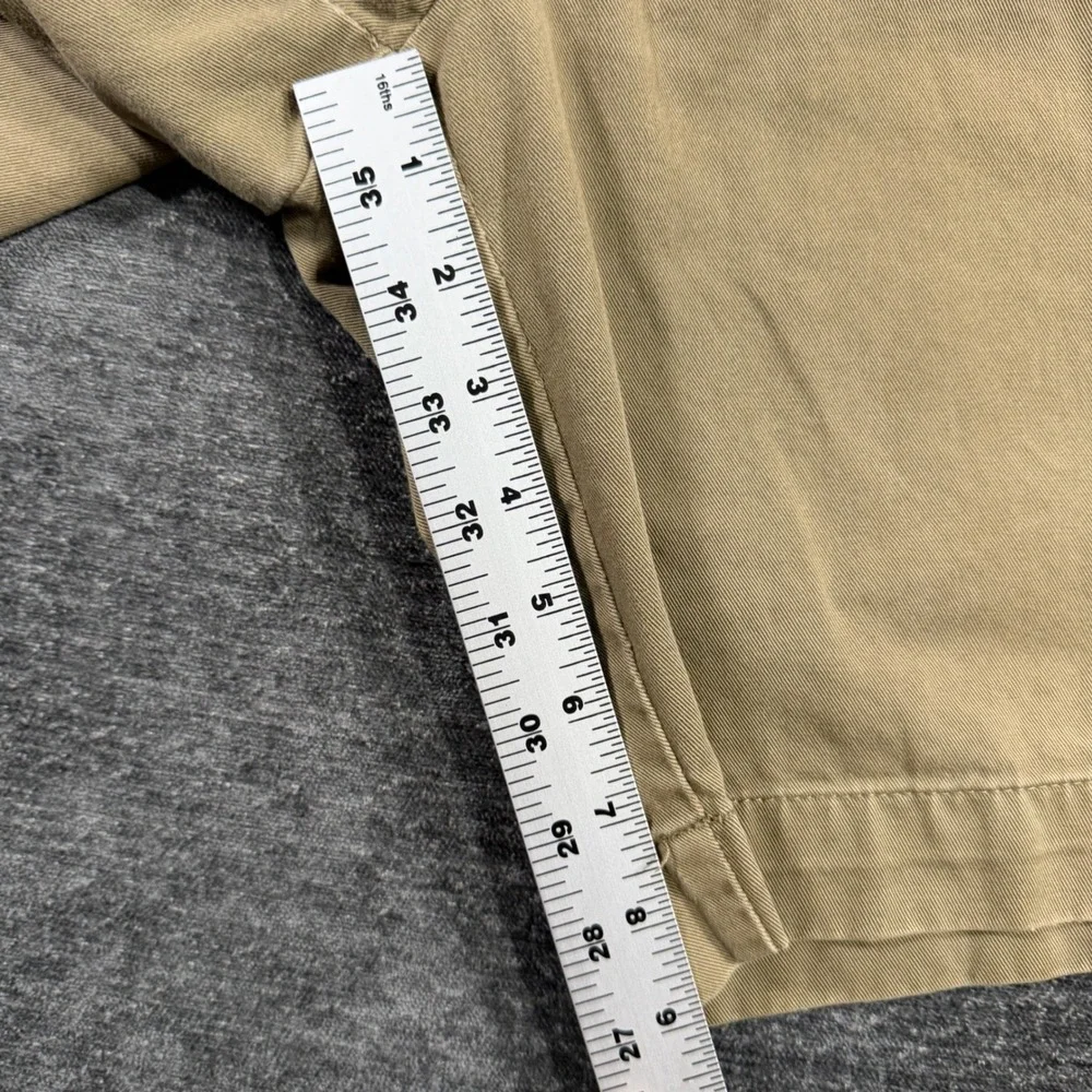 Polo Ralph Lauren Prospect Chino Shorts Mens 40 Khaki Tan Cotton Flat Front